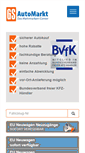 Mobile Screenshot of gs-automarkt.de